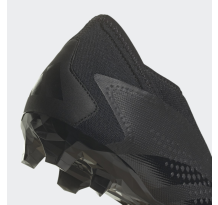 adidas Originals Predator Accuracy.3 Laceless FG LL (GW4598) in schwarz