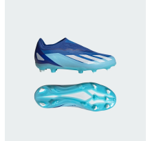 adidas Originals X Crazyfast.1 LL Laceless FG (IE6643) in blau