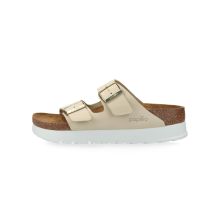 Birkenstock Arizona PAP Flex Platform Nubuck Leather (1026924) in braun