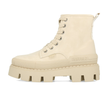 Buffalo Raven Laceup Boot Hi Vegan Nubuck Cream (1630803)