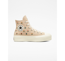 Converse Chuck Taylor All Star Lift Platform High Embroidered Roses (A04300C)