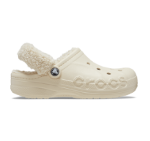 Crocs Baya Lined Fuzz Strap Clogs (206633-11S)