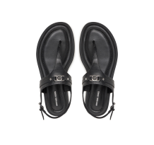 Michael Kors MANDY THONG SANDAL (40S5MAFS4L-001-BLACK)