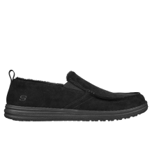 Skechers Relaxed Fit Melson Willmore Slip On Shoes (210355-BLK)