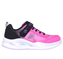 Skechers S Lights Sola Glow Ombre Deluxe (303714L-BKHP)