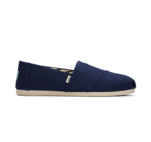 TOMS Alpargata Navy Recycled Cotton Canvas (10017712) in blau