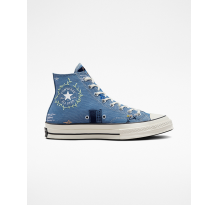 Converse Chuck 70 Embroidery High (A03664C) in blau
