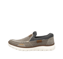 RIEKER Slipper fango dunst (B6651-64)