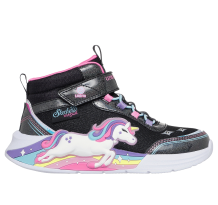 Skechers S Lights Unicorn Chaser Jumping Magic (303302L-BKMT)