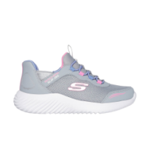Skechers Bounder Simple Slip ins Cute (303585L-GRY)