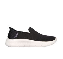 Skechers Slip On Flex Relish GO WALK (124963-BKW) in schwarz