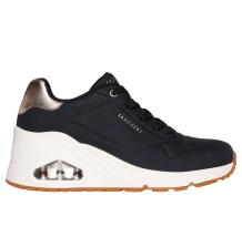 Skechers Uno Wedge Hi Steps (177520-BLK)