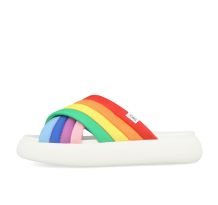 TOMS Womens Alpargata Mallow Crossover Multicolor Rainbow (10018084)