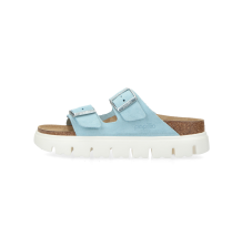 Birkenstock Arizona Platform Suede Leather (1026883) in blau