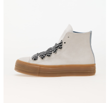 Converse Chuck Taylor All Star Lift Platform Suede (A10414C) in weiss