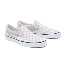 Vans Slip On Classic Color Checkerboard Theory (VN0A7Q5DBLL1) in braun