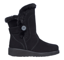 Skechers Keepsakes Wedge Cozy Peak (49811-BLK)
