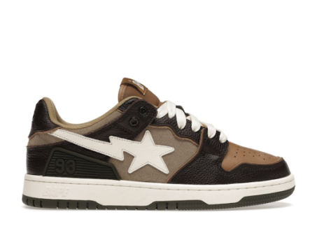 A Bathing Ape Sk8 Sta (1H80191013 BEI) bunt