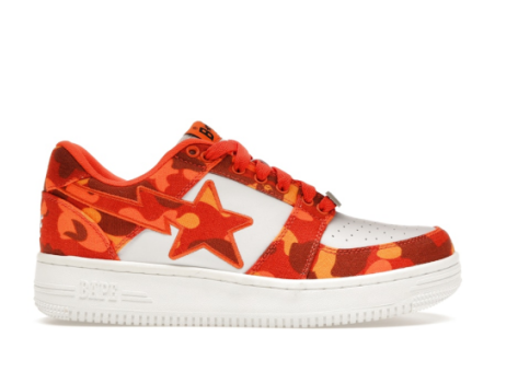 A Bathing Ape Heron Preston x Bapesta (1I23191904 ORNG) bunt