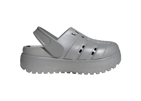 adidas Adilette Clog Platform Sandalen (JQ9879) grau