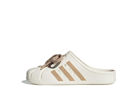 adidas Adilette Clogs Cream Tan JQ2117 (JQ2117) beige