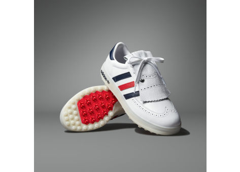 adidas Coursecup Spikeless Golf Night Indigo Better Scarlet (IH2266) weiss