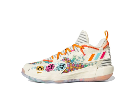 adidas Dame 7 EXTPLY Day Of The Dead (GW3832) weiss