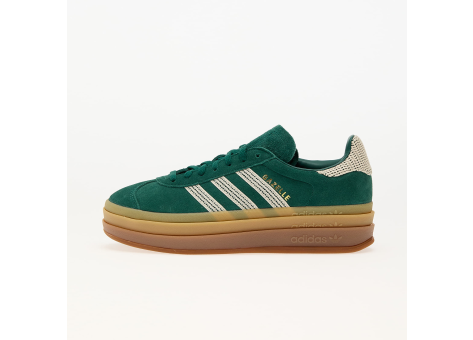 adidas Gazelle Bold W Collegiate Green Wonder Gold Metallic (JS3358) grün