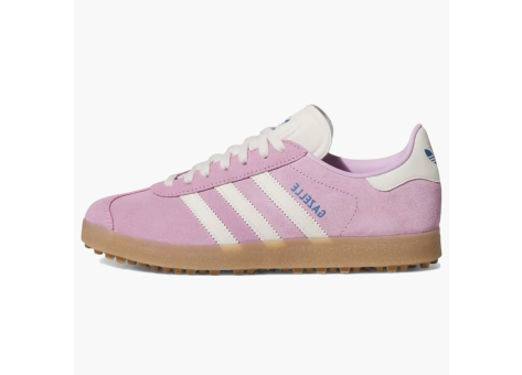 adidas Gazelle Spikeless Golf Bliss Lilac Chalk Blue Bird womens (JQ7755) pink