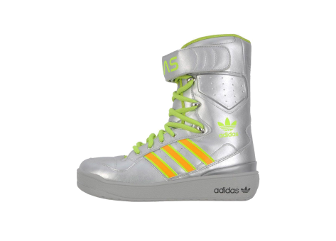 adidas Jeremy Scott JS Snow Boots Metallic Silver Brand New (G61104) silber