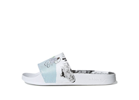 adidas Monsters Inc. x Adilette Lite Mike Sulley (GX0995) weiss
