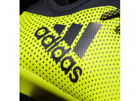 adidas X 17.3 FG Kinder Fußballschuhe Nocken gelb blau (S82369) gelb