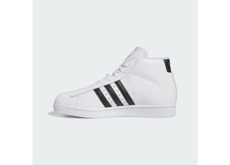 Adidas pro model white and black best sale