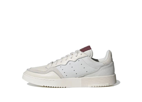 adidas Supercourt Chalk Burgundy (EF5868) weiss