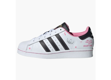 adidas Hello Kitty x Superstar J Bliss Cloud Core gs And Friends (IF3561) weiss
