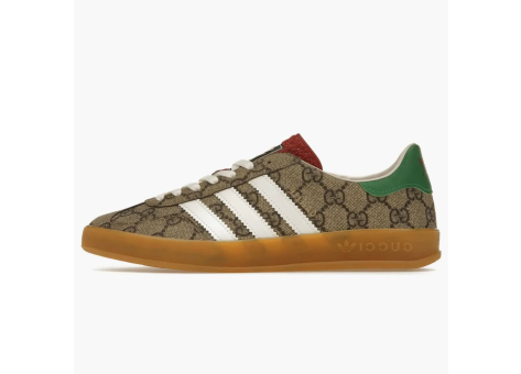 adidas x Gucci Gazelle Beige Gg Monogram (IE4796) braun