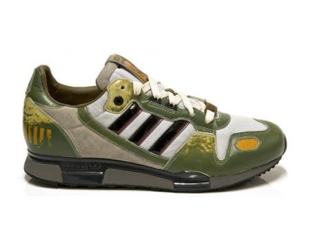 レア　BamBasic Massive Boost adidas ZX 800 Star Wars Boba Fett bunt G17446 Preisvergleich