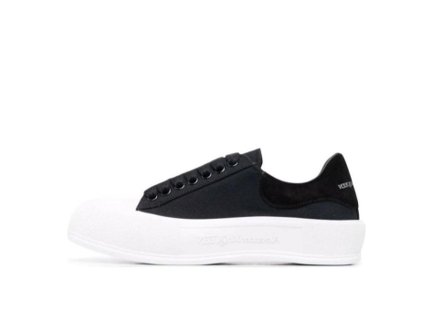Alexander McQueen Deck Skate Plimsoll Lace up (654594 W4MV7 1070) bunt