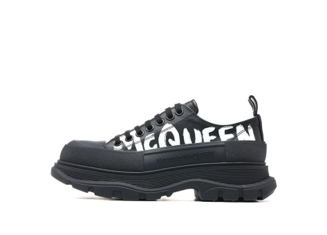 Alexander McQueen Tread Graffiti Slick Lace Up (711108WIAT6-1070) schwarz
