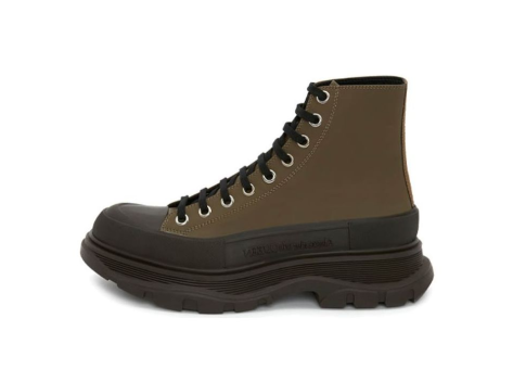 Alexander McQueen Leather Ankle (627206-WHYK3-3238) grün