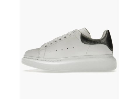 Alexander McQueen Oversized Metallic (553770WHFBU9042) weiss