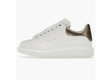 Alexander McQueen Oversized Rose Gold womens (553770WHFBU9053) weiss