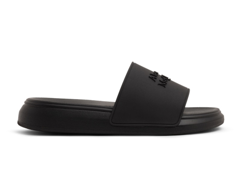 Alexander McQueen Pool Slide (663564W4QS09061) schwarz
