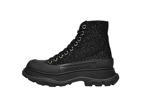 Alexander McQueen Tread Slick Glitter High Top (666806W4JF41000) schwarz
