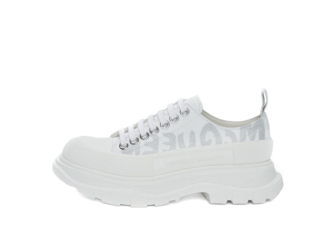 Alexander McQueen Tread Slick Low Lace Up Graffiti (676711W4RQ29071) weiss