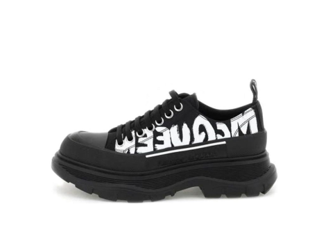 Alexander McQueen Tread Slick Low Lace Up Graffiti (708753W4RQ21006) schwarz