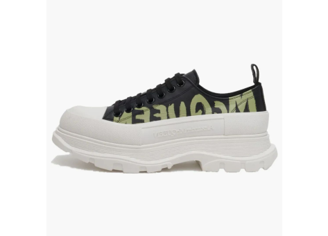 Alexander McQueen Tread Slick Graffiti Up Lace (777961WIAT6-1680) schwarz