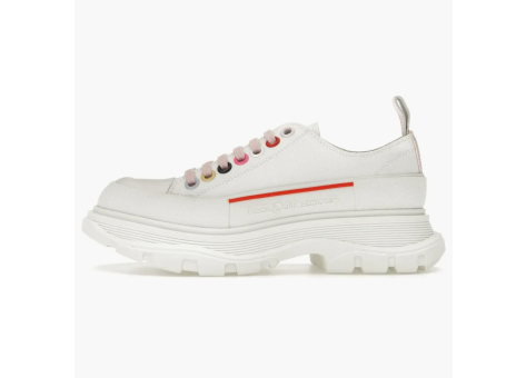 Alexander McQueen Tread Slick Low Lace Up Multi womens (611705W4MVV9650) weiss