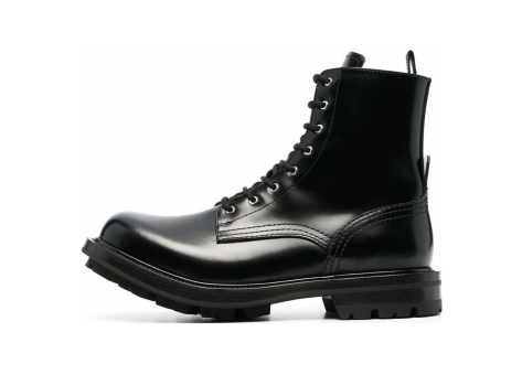 Alexander McQueen Worker Boot (651621WHZ801000) schwarz