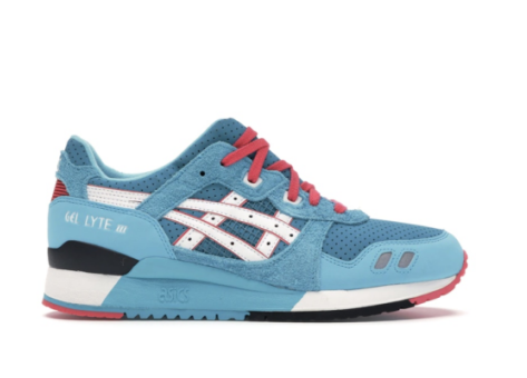 Asics Bait x Gel Lyte 3 III Teal Dragon (H42HK-4001) blau